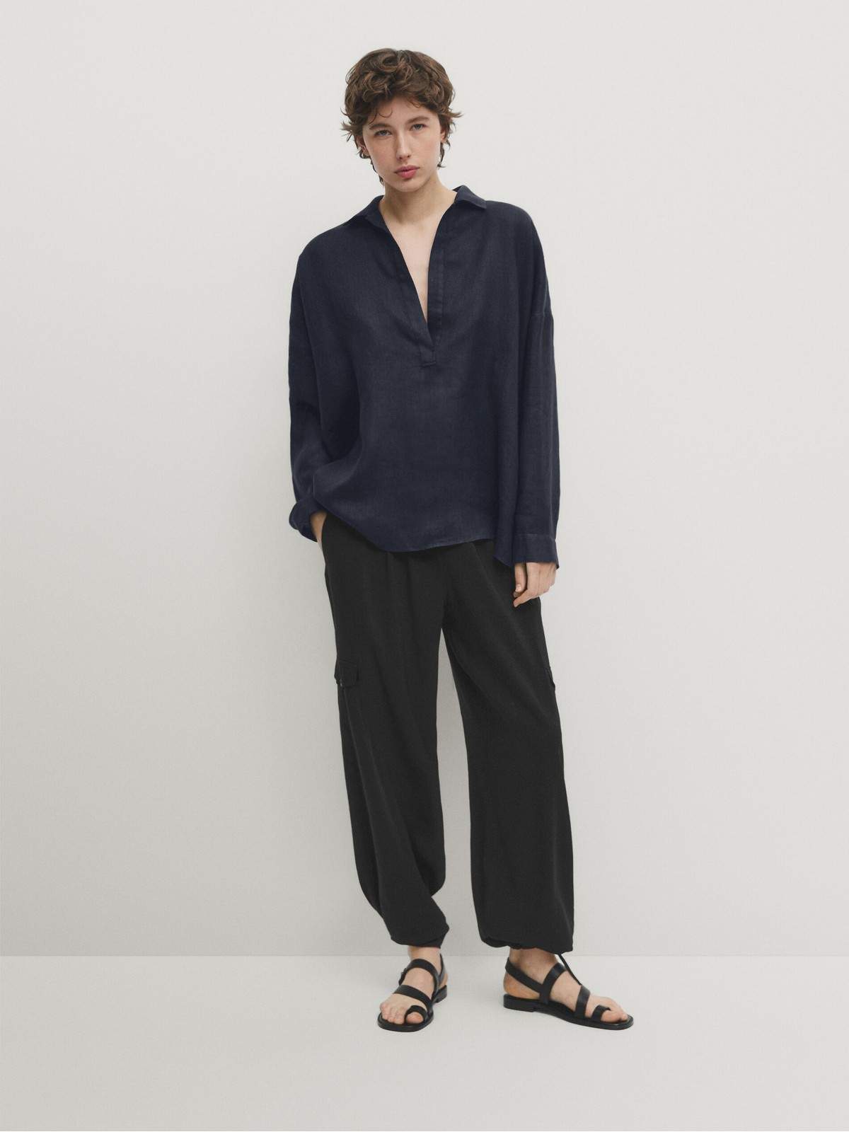 

Брюки женские Massimo Dutti 5080/590-I2024 черные 36 EU, Черный, 5080/590-I2024