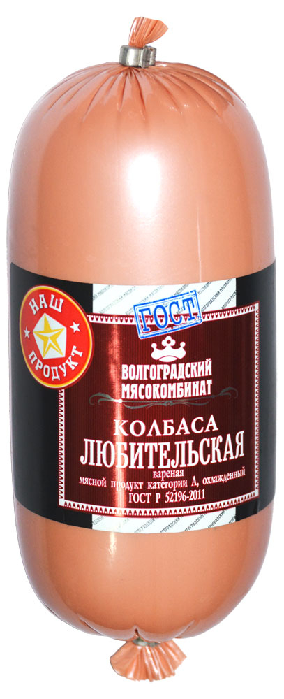 

Колбаса ВМК Любительская вареная 400 г