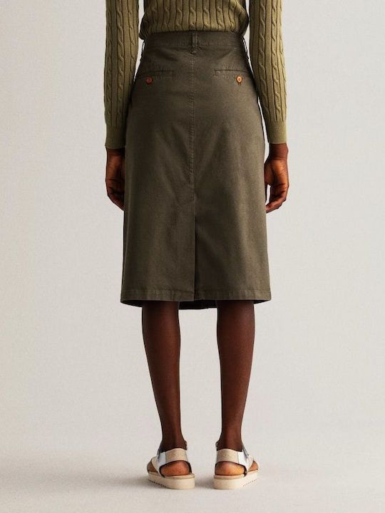 Юбка женская GANT 4400050 хаки 44 EU