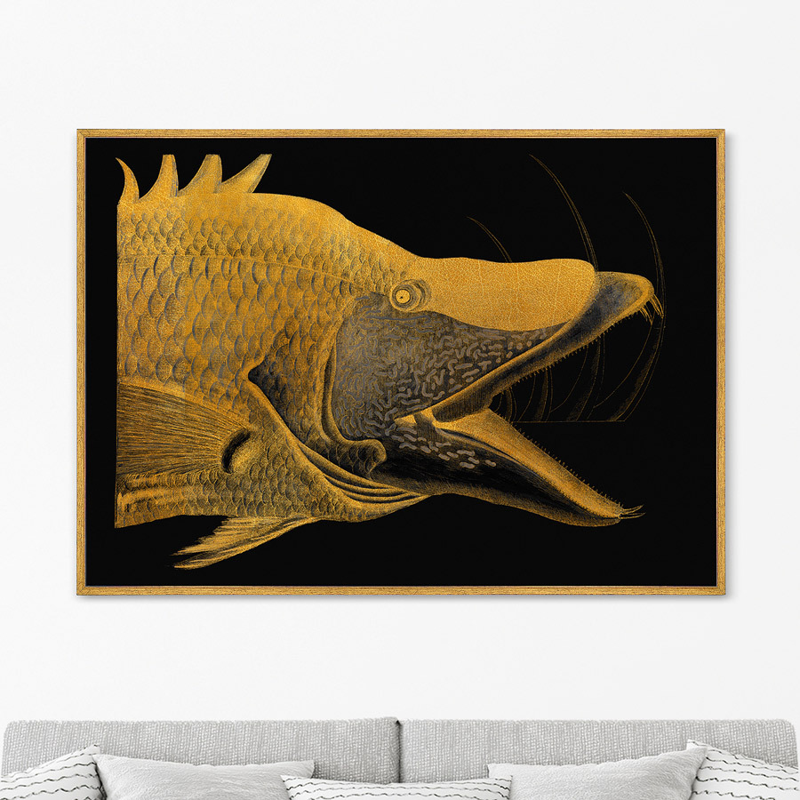 

Репродукция картины на холсте Great Hog-Fish 1754г. 75х105см