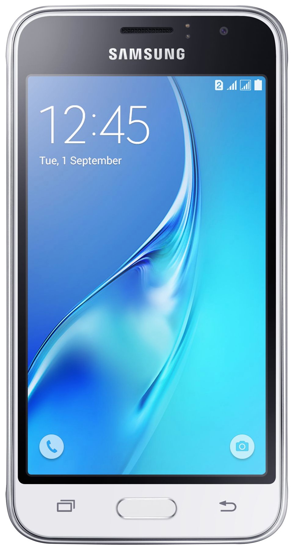 фото Смартфон samsung galaxy j1 (2016) 1/8gb white (sm-j120fzwdser)