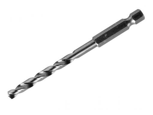 

Сверло по металлу для дрелей, шуруповертов Зубр 29623-069-2, Сверло Зубр 'ЭКСПЕРТ' по металлу шестигранный хвостовик 1/4', быстрорежущая сталь Р6М5, 2х69мм