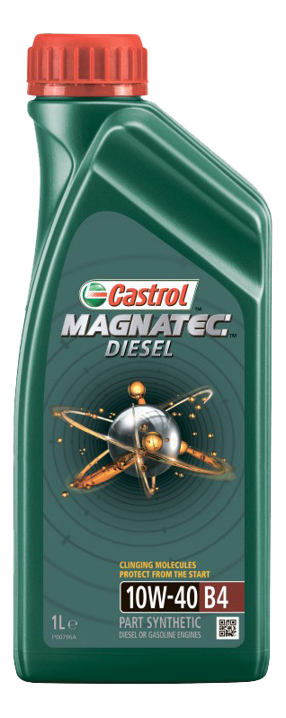 Моторное масло Castrol Magnatec Diesel B4 156ED9 10W40 1л