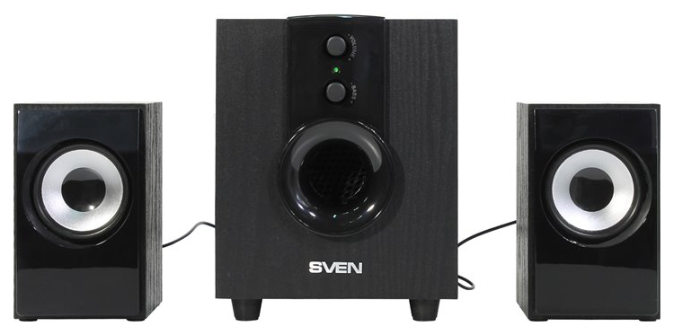 

Колонки компьютерные Sven MS-107 Black (SV-014810), Черный, MS-107