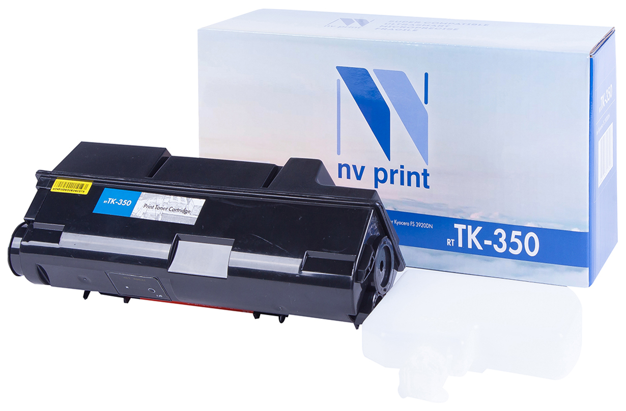 фото Картридж для лазерного принтера nv print tk350, черный