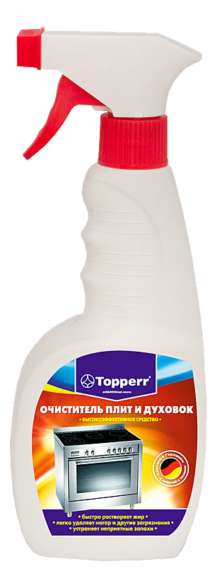 Средство для чистки плит, духовок и грилей Topperr 3405 средство для чистки духовых шкафов miele 500 мл