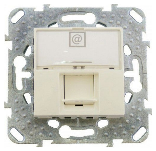 фото Компьютерная розетка schneider electric unica mgu542125zd