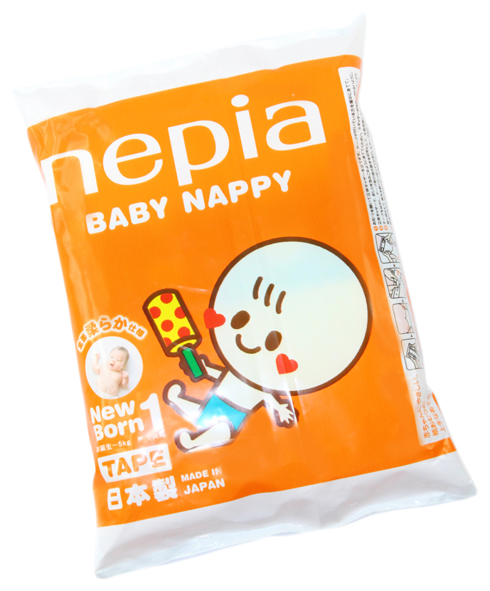 фото Подгузники для новорожденных nepia baby nappy nb (0-5 кг), 1 шт.