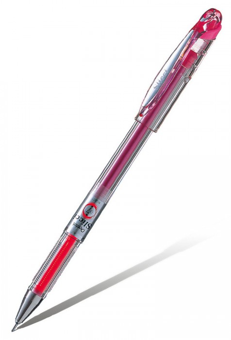 

Гелевая ручка Pentel Slicci (Розовый Стержень)