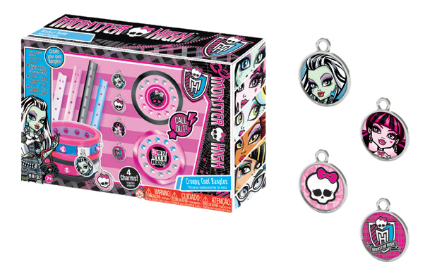 фото Набор для создания украшений monster high creepy cool bangels