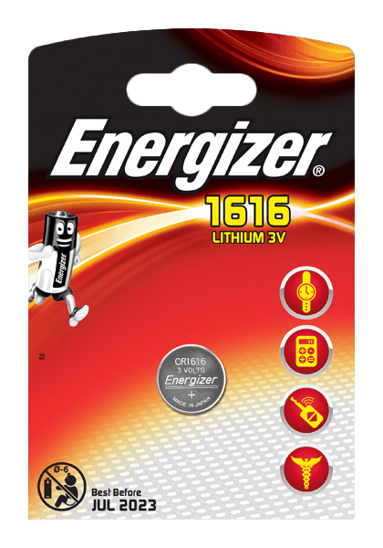 

Батарейка Energizer CR1616 PIP1 1 шт, Energizer-7