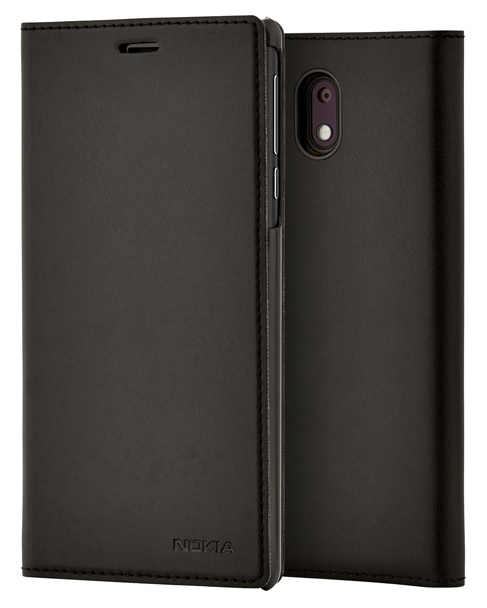 фото Чехол nokia 3 slim flip case black