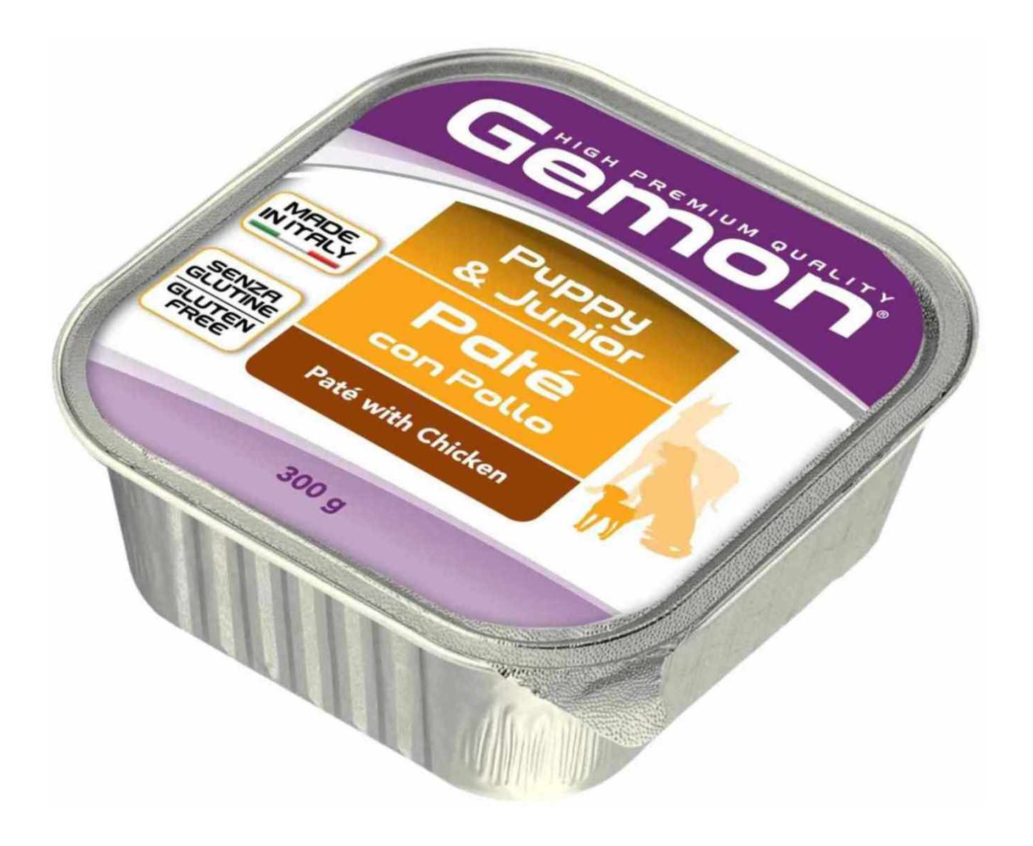 

Консервы для щенков Gemon, паштет, курица, 300г, курица, 300 г