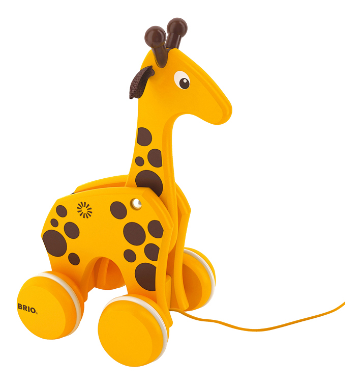 фото Каталка детская brio каталка-жираф