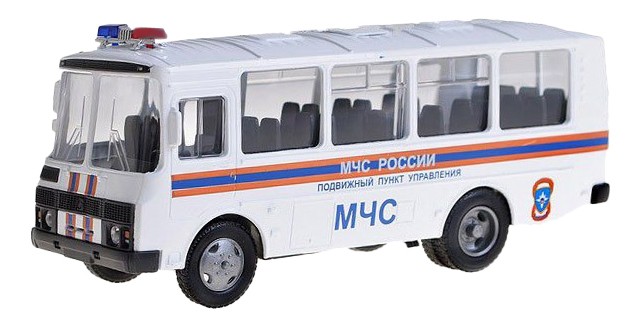 

Машина службы спасения Autotime ПАЗ-32053 МЧС 1:43, пАЗ-32053 МЧС