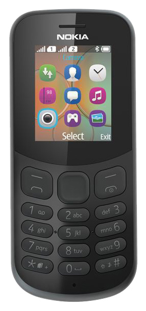 фото Мобильный телефон nokia 130 ds (ta-1017) black