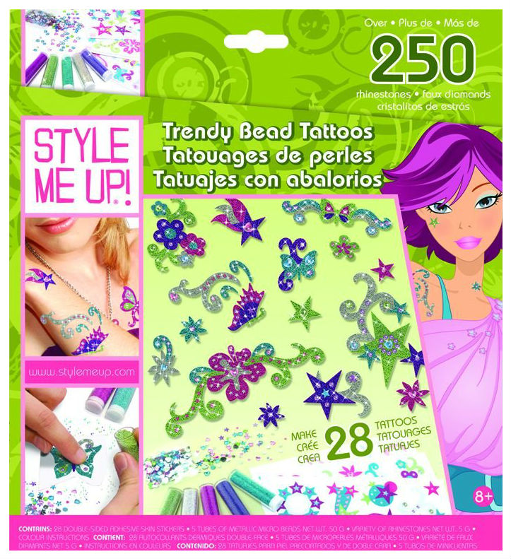 

Переводные тату Style Me Up! Модные тату из бисера 606