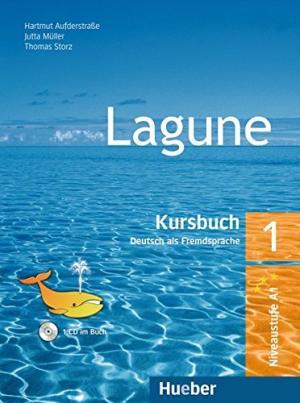 фото Книга lagune 1 - kursbuch mit audio-cd hueber