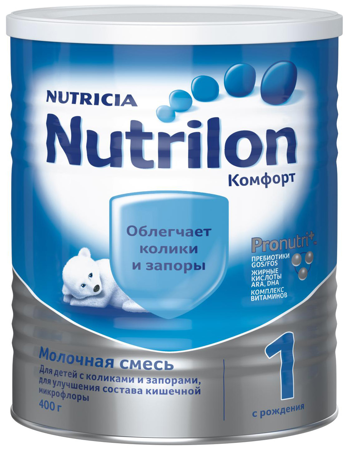 Купить Молочная смесь Nutrilon Comfort 1 от 0 до 6 мес. 400 г,