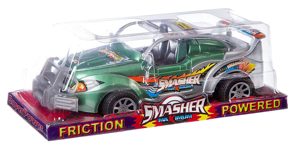 

Машинка Gratwest Smasher инерционная В87742, Зеленый;красный, Smasher