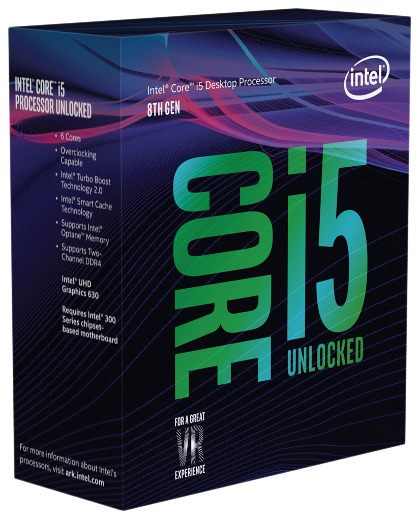 фото Процессор intel core i5 8600k lga 1151-v2 box