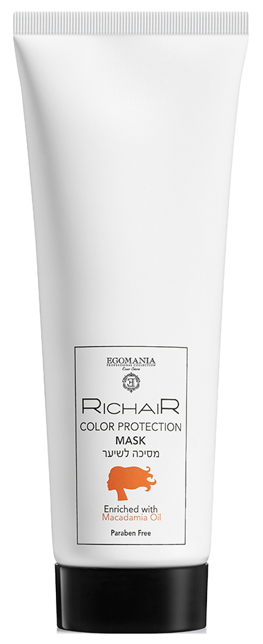 

Маска для волос Egomania RicHair Color Protection Mask Macadamia Oil 250 мл, RicHair Color Protection Mask