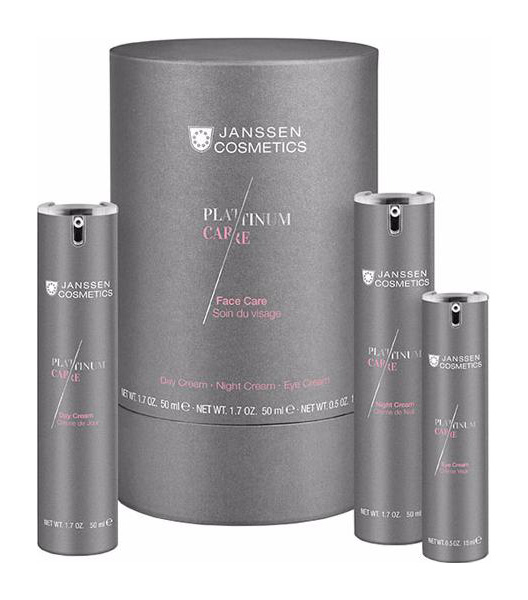 

Крем для лица Janssen Platinum Face Care Set 50+50+15 мл, Face Care Set