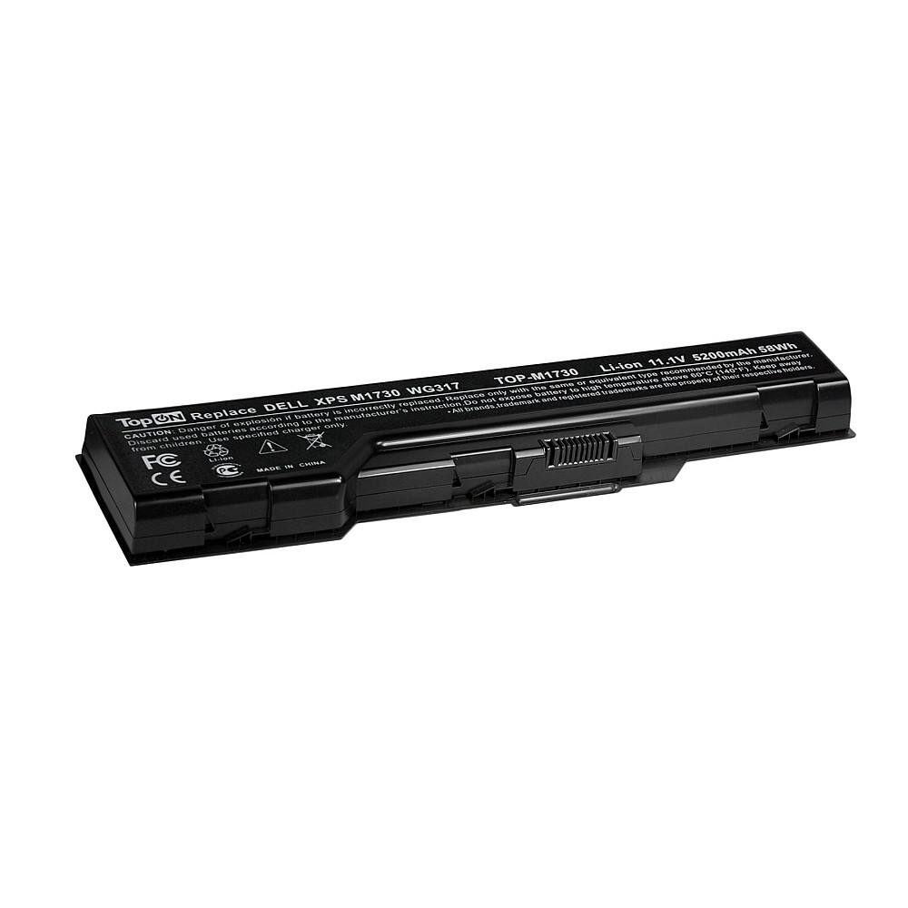 

Аккумулятор для ноутбука Dell XPS M1730, 1730 Series. 11.1V 5200mAh 58Wh. PN: HG3