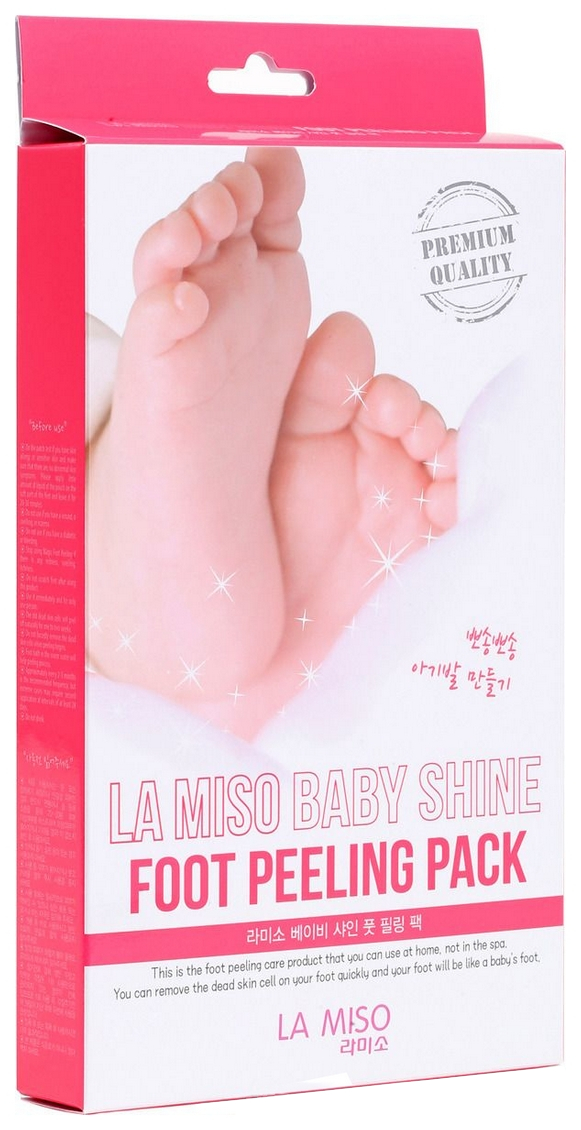 

Маска для ног La miso Baby Shine 40 г