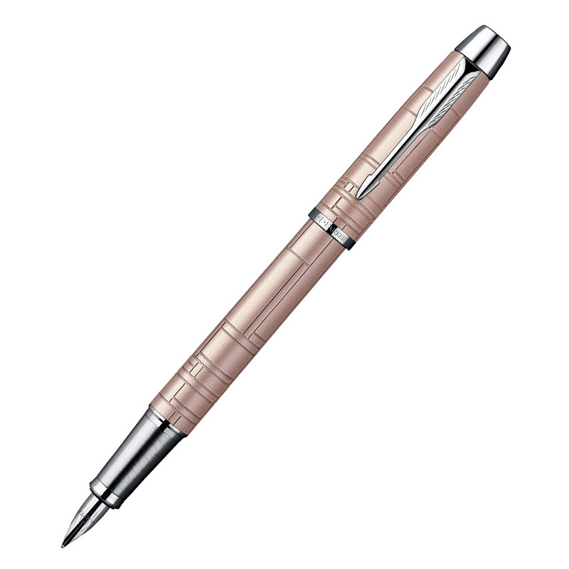 

Перьевая ручка Parker IM Premium - Metallic Pink CT F