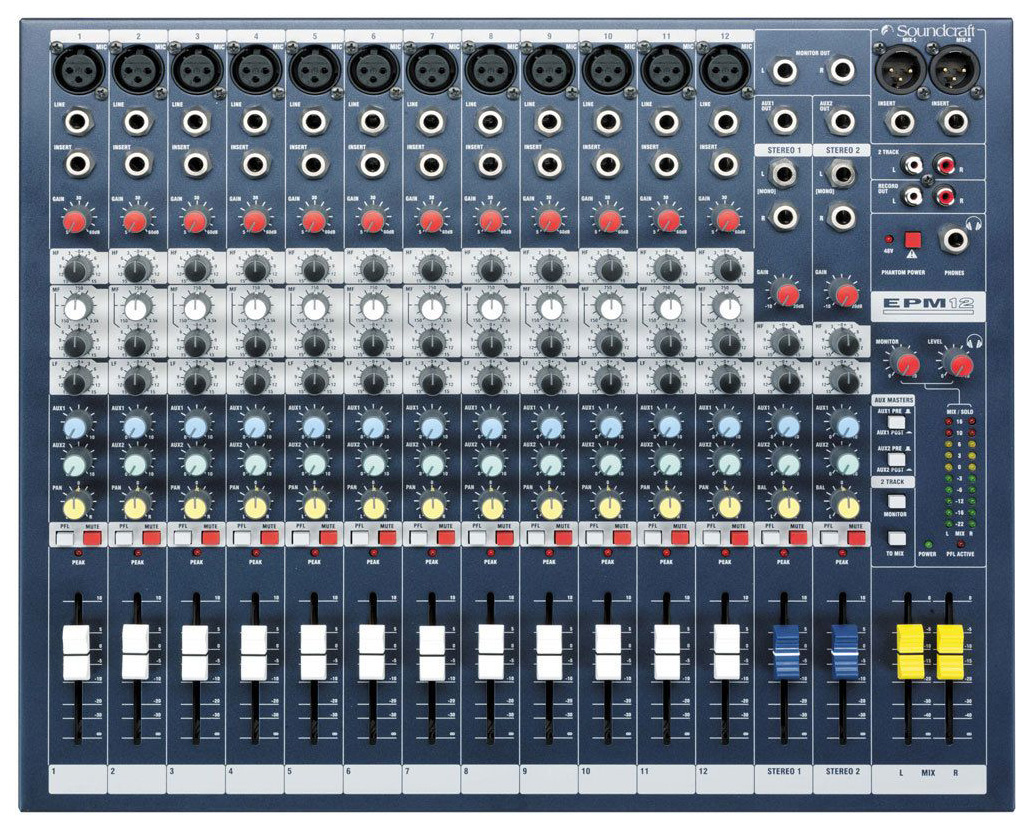 Микшер Soundcraft EPM12