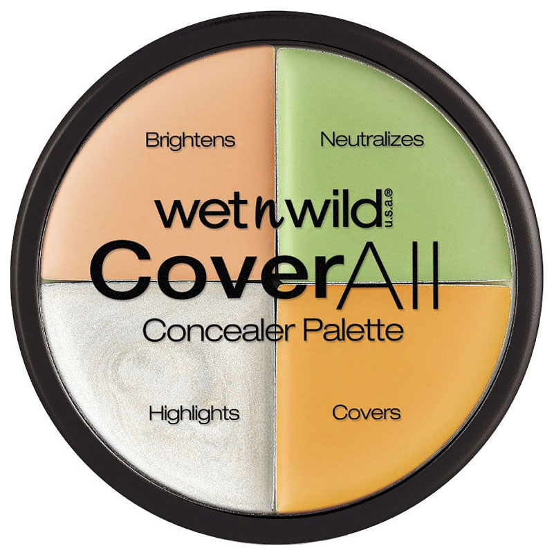 Консилер для лица Wet n Wild Coverall Concealer Palette 7 г консилер для лица full concealer c01 01 medium 1 шт full concealer