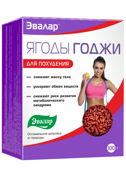 

Ягоды Годжи Эвалар 100 г, Ягоды Годжи