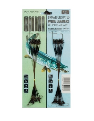 

Рыболовный поводок Mikado 35 см, 5 кг, сталь, 25 шт., Серебристый, ZGM35CM5