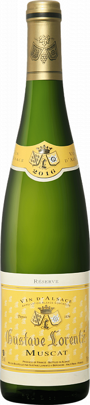 

Вино Muscat Reserve Alsace AOC Gustave Lorentz