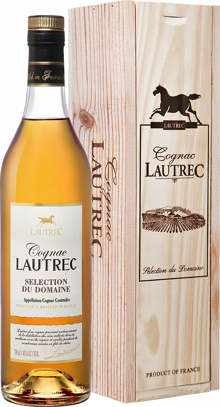 

Коньяк Cognac Lautrec Selection du Domaine (gift box), 700мл