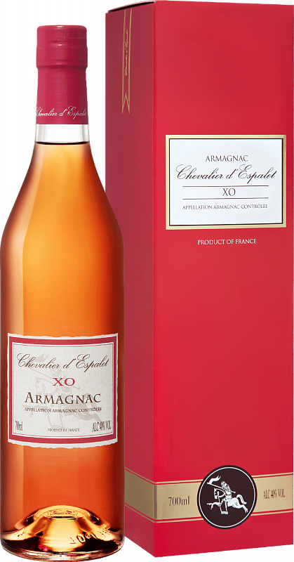 

Арманьяк Chevalier d’Espalet XO Armagnac AOC (gift box), 700мл