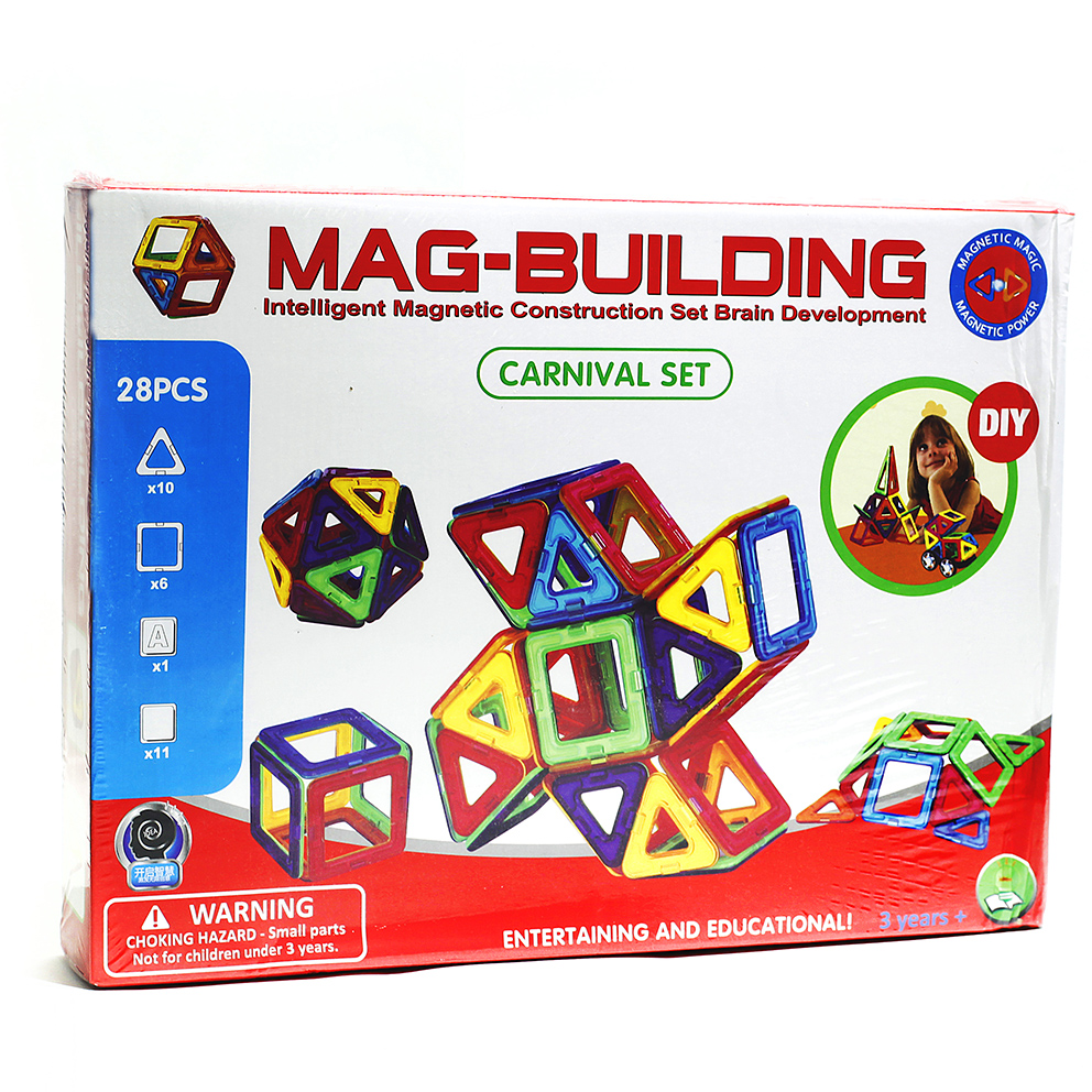 Магнитный конструктор Mag-Building 28 деталей