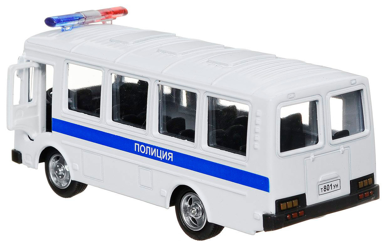 

Инерционный металлический автобус "Полиция"