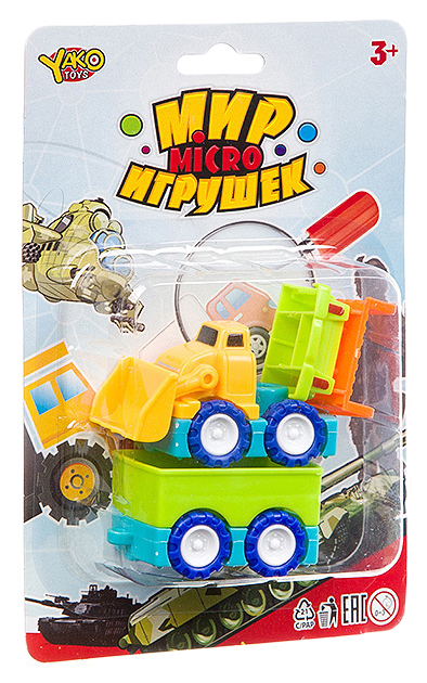 фото Конструктор серия мир micro игрушек, crd 13,5х20х3 см, арт. m7586. yako toys