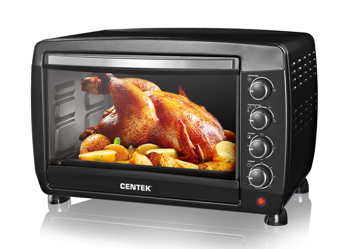 Мини-печь Centek CT-1532-46 Convection Black уличный светодиодный светильник elektrostandard 1532 techno led серый 4690389163272