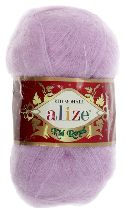 

Пряжа Alize 1717974 Kid mohair royal 27 лиловый, Kid mohair royal