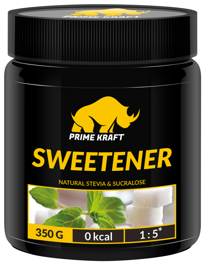 

Заменитель сахара Prime Kraft Sweetener с содержанием экстракта стевии 350 г