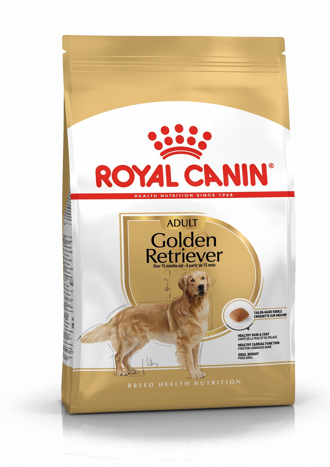 фото Сухой корм для собак royal canin adult golden retriever, курица, 12кг