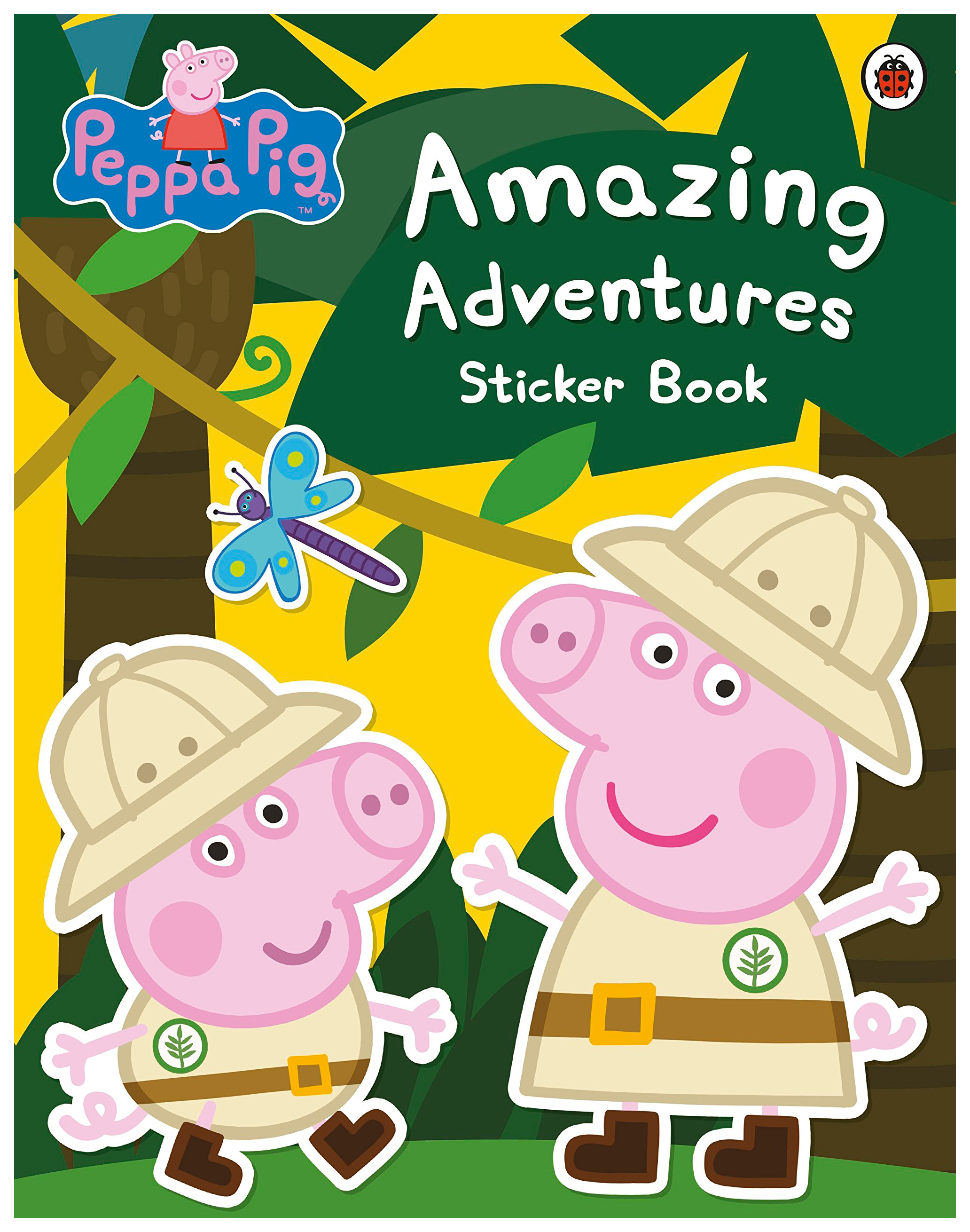 фото Книга «peppa pig. amazing adventures sticker book» ladybird