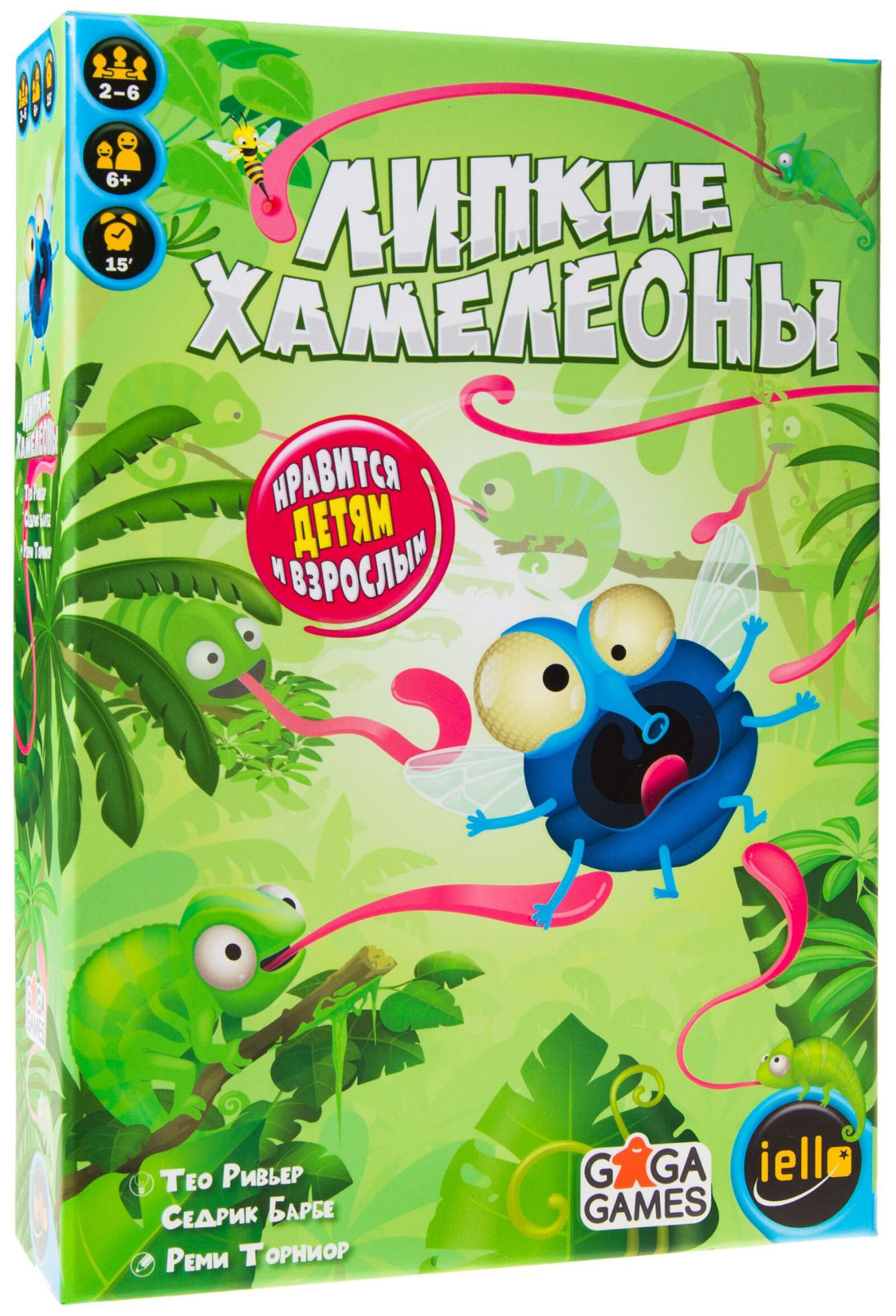 фото Настольная игра «липкие хамелеоны» aga gaga games