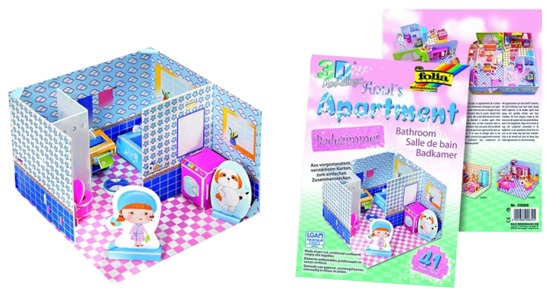 

3D-пазл Folia 41 деталь