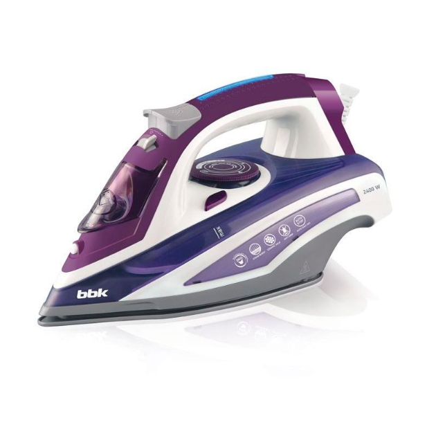 Утюг BBK ISE-2404 Purple фен kapous tornado 2500 2500 вт purple