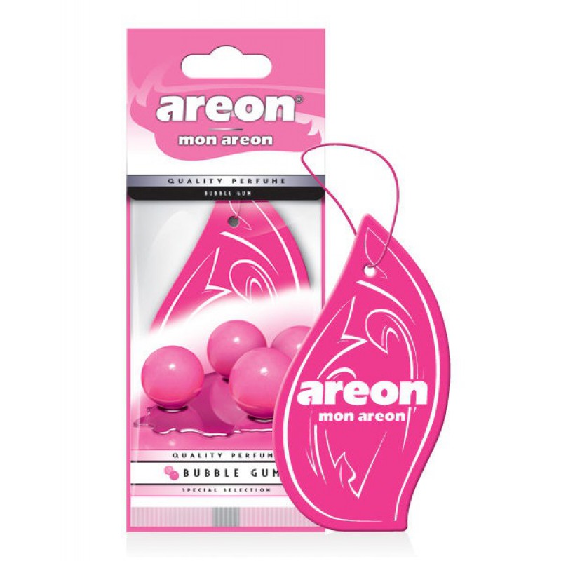 фото Aроматизатор елочка areon areonmonareonbubblegum 10 шт.