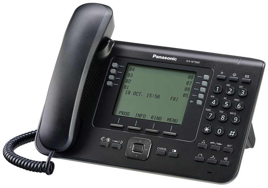 

IP-Телефон Panasonic KX-NT560RU-B Black, KX-NT560RU-B